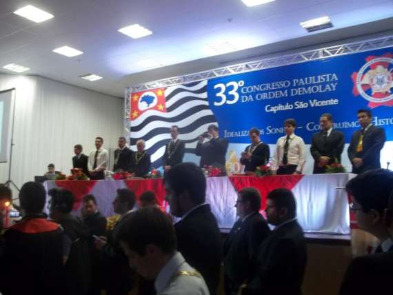 33�� Congresso Paulista da Ordem Demolay e Posse do Mestre Conselheiro Regional