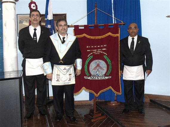Loja Antonio dos Santos Costa, de Santos, realiza Sessão Magna de Elevação