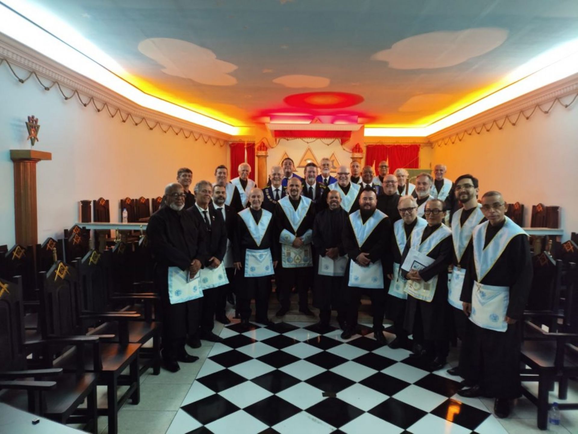 PALESTRA DE RITUALÍSTICA DO RITO ESCOCÊS ANTIGO E ACEITO É REALIZADA NO ORIENTE DE SANTOS