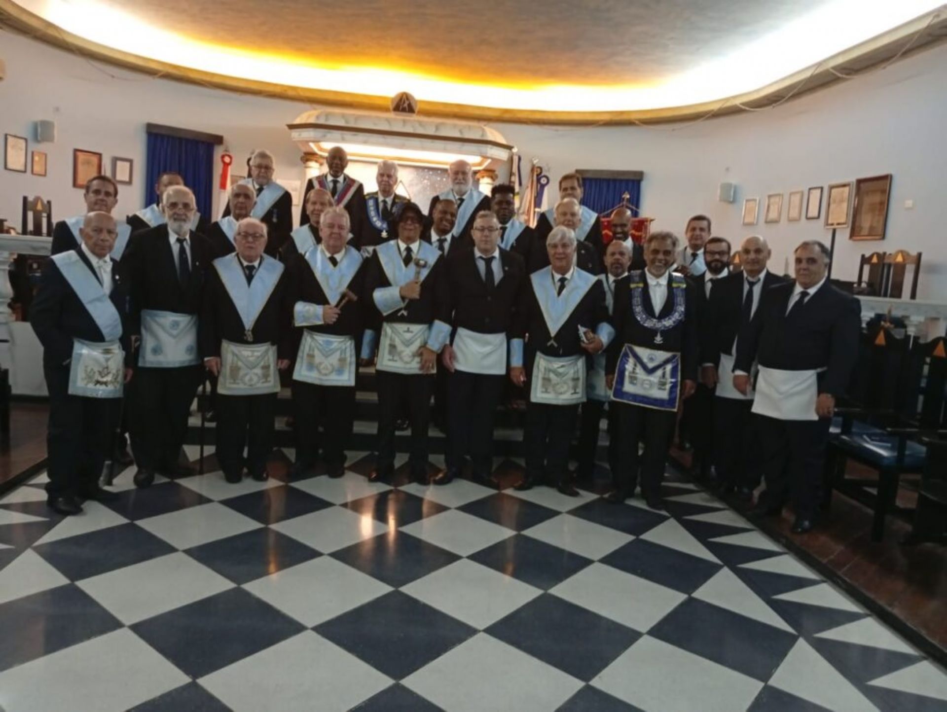 Loja Antônio dos Santos Costa nº 3012, Oriente de Santos, realiza Sessão Magna de Elevação