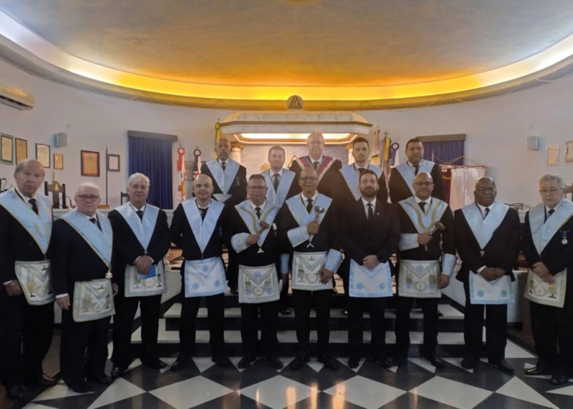 Loja Antônio dos Santos Costa nº 3012, Oriente de Santos, realiza Sessão Magna de Exaltação